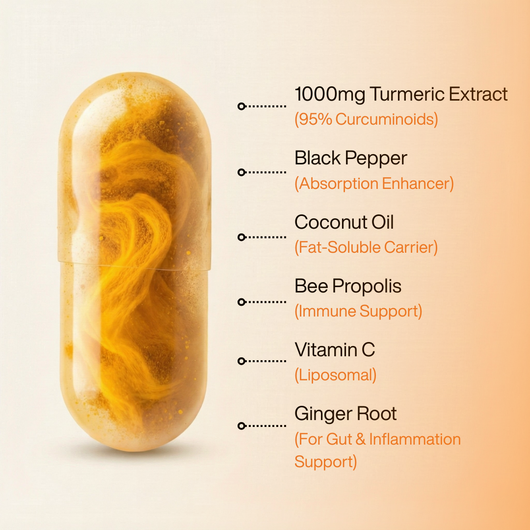Turmeric Curcumin Capsules (1,000mg)